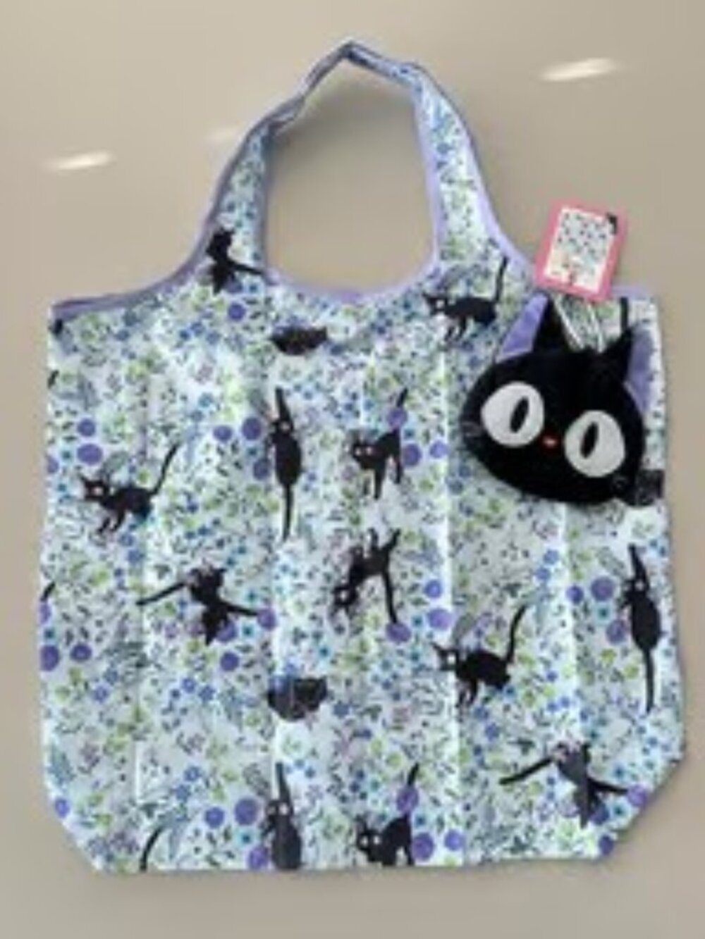 Kiki's Delivery Service Foldable Tote with Plush Charm